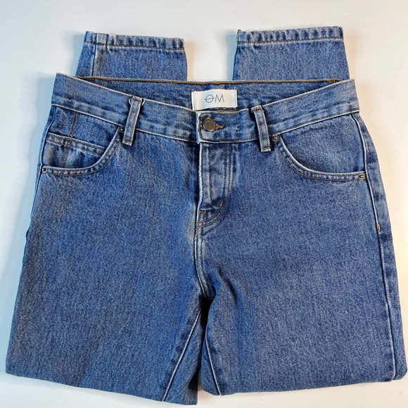 Objects Without Meaning Boy Zip Denim Jeans Fly-Button Medium Wash Pants Size 27 - Picture 11 of 12